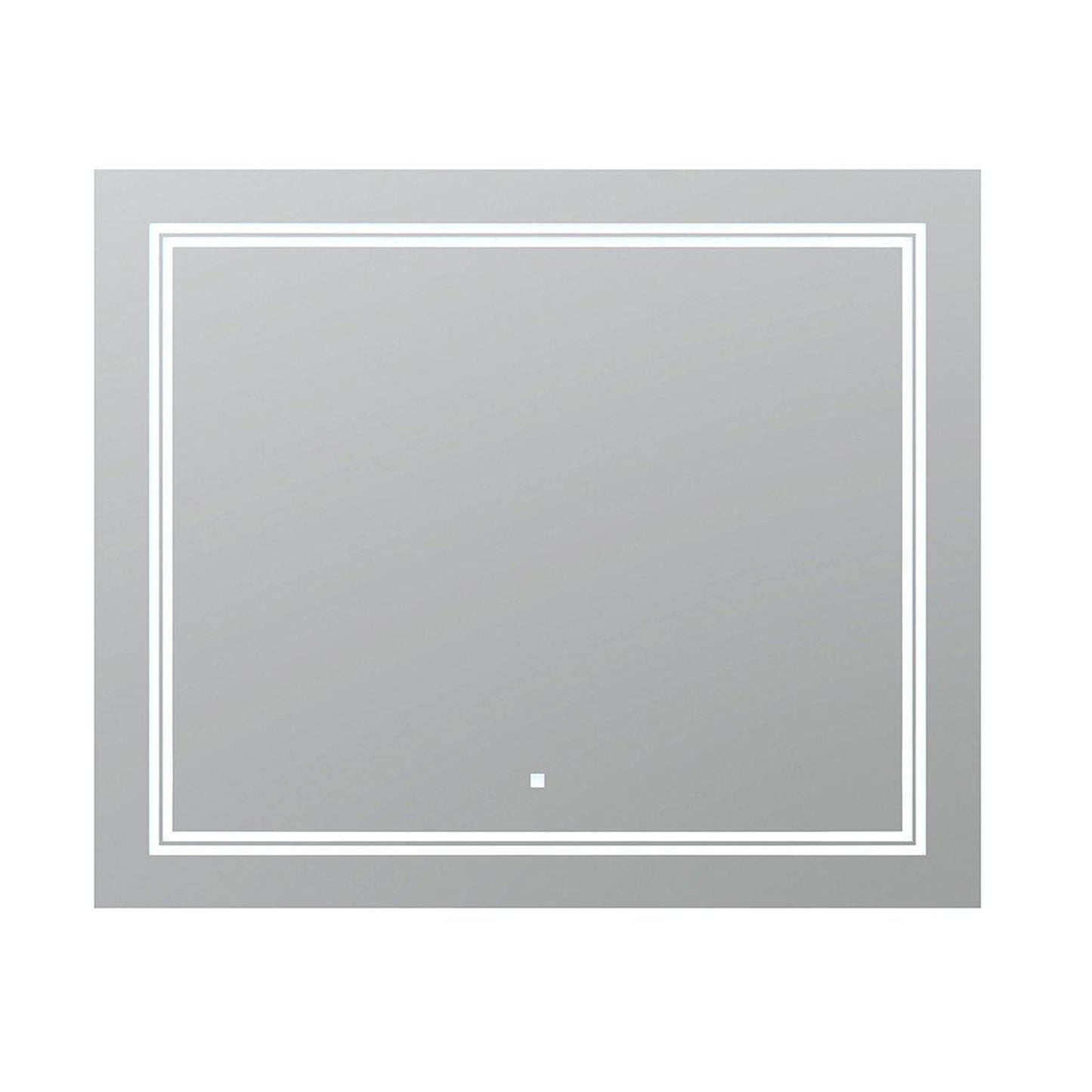 Aquadom SOHO 36" X 30" Rectangle Ultra-Slim Frame LED Lighted Bathroom Mirror With Defogger