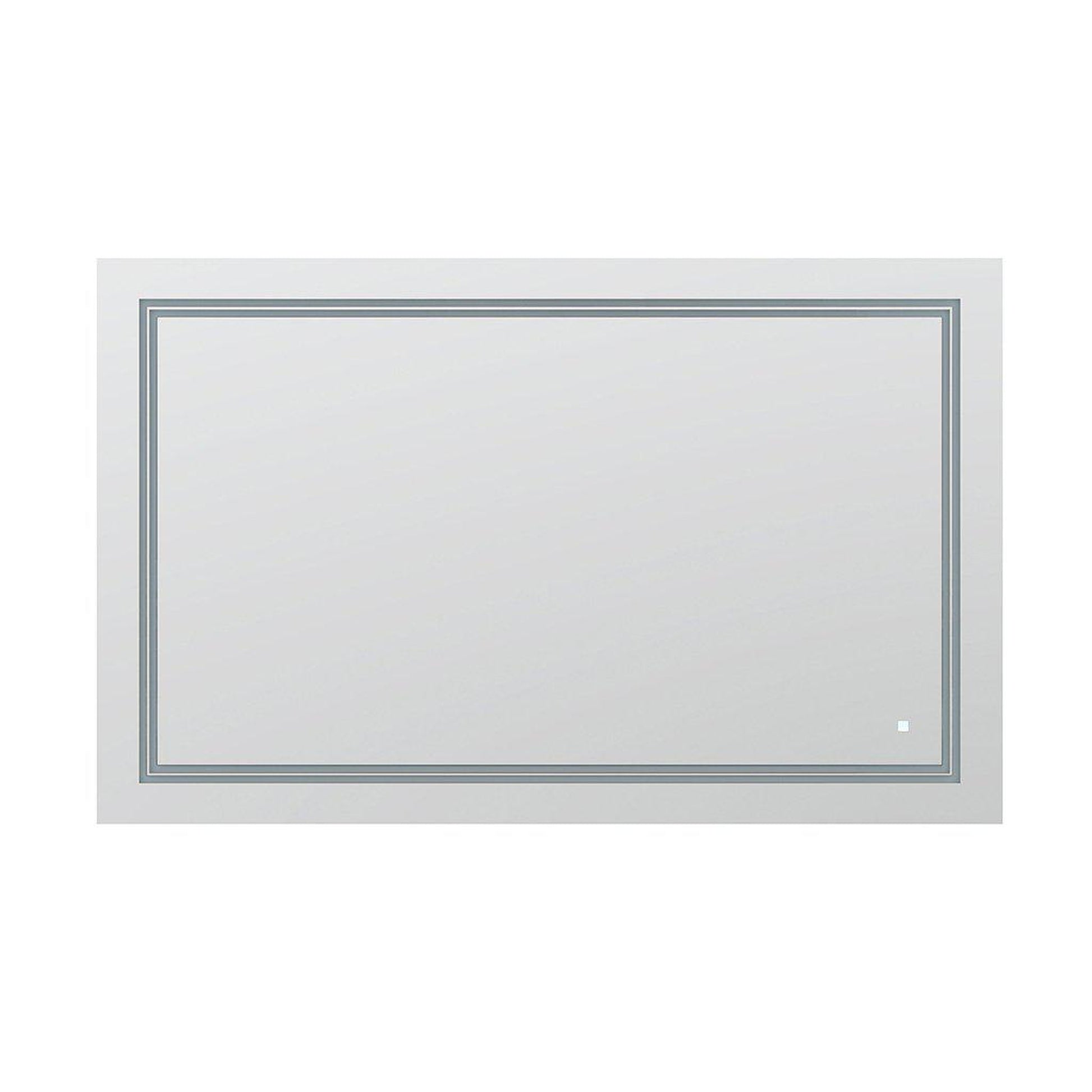 Aquadom SOHO 48" X 30" Rectangular Ultra-Slim Frame LED Lighted Bathroom Mirror With Defogger