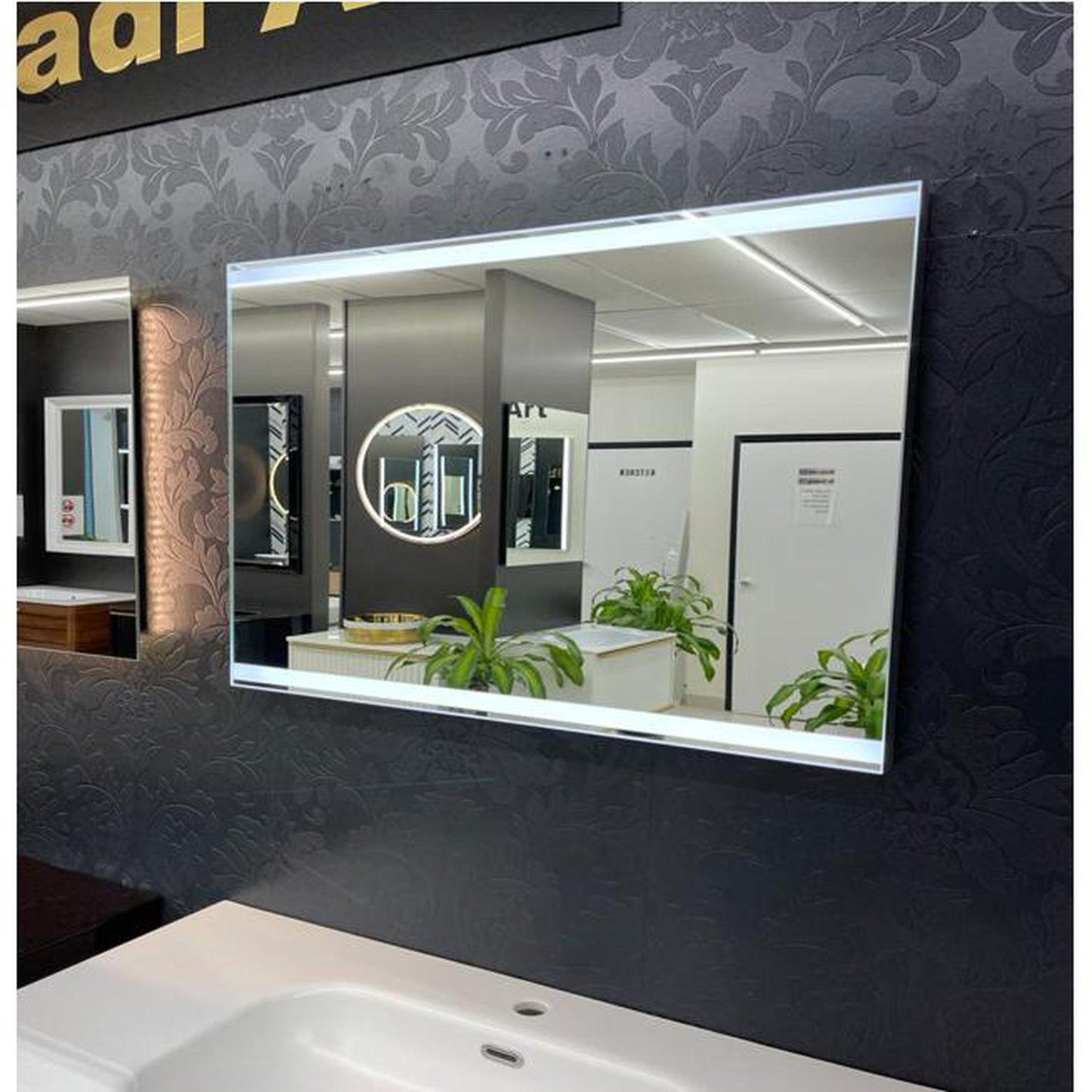 Armadi Art Moderno 32” x 26” LED Light Mirror