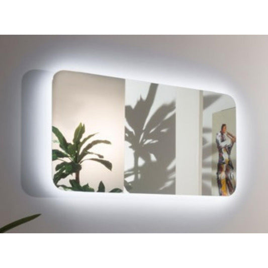 Armadi Art Moderno Luce 27.5” x 25.5” LED Light Mirror