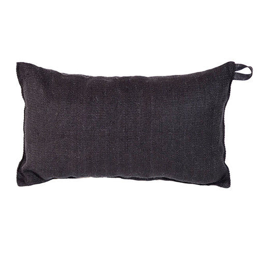 Auroom Sauna Accessory Black Natural Linen & Cotton Blend Sauna Pillow