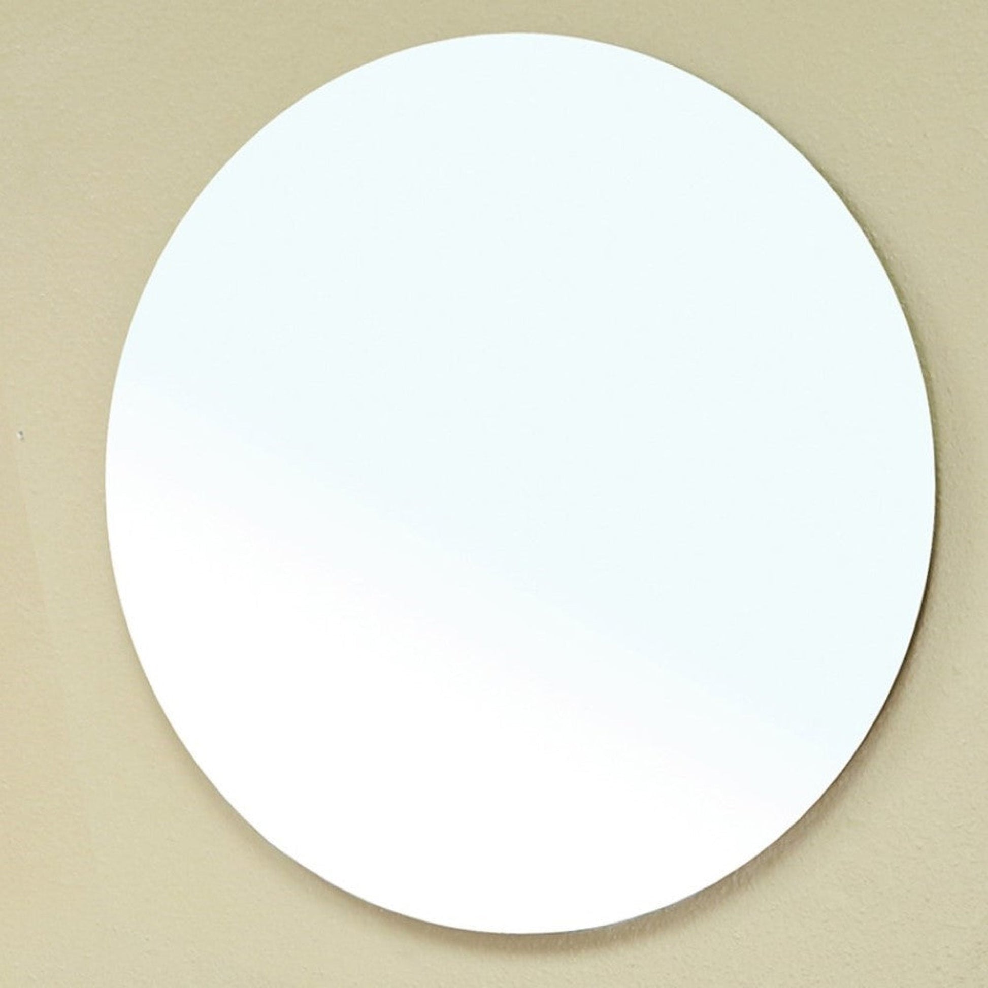 Bellaterra Home 203106-MIRROR 28" Round Wall-Mounted Frameless Mirror