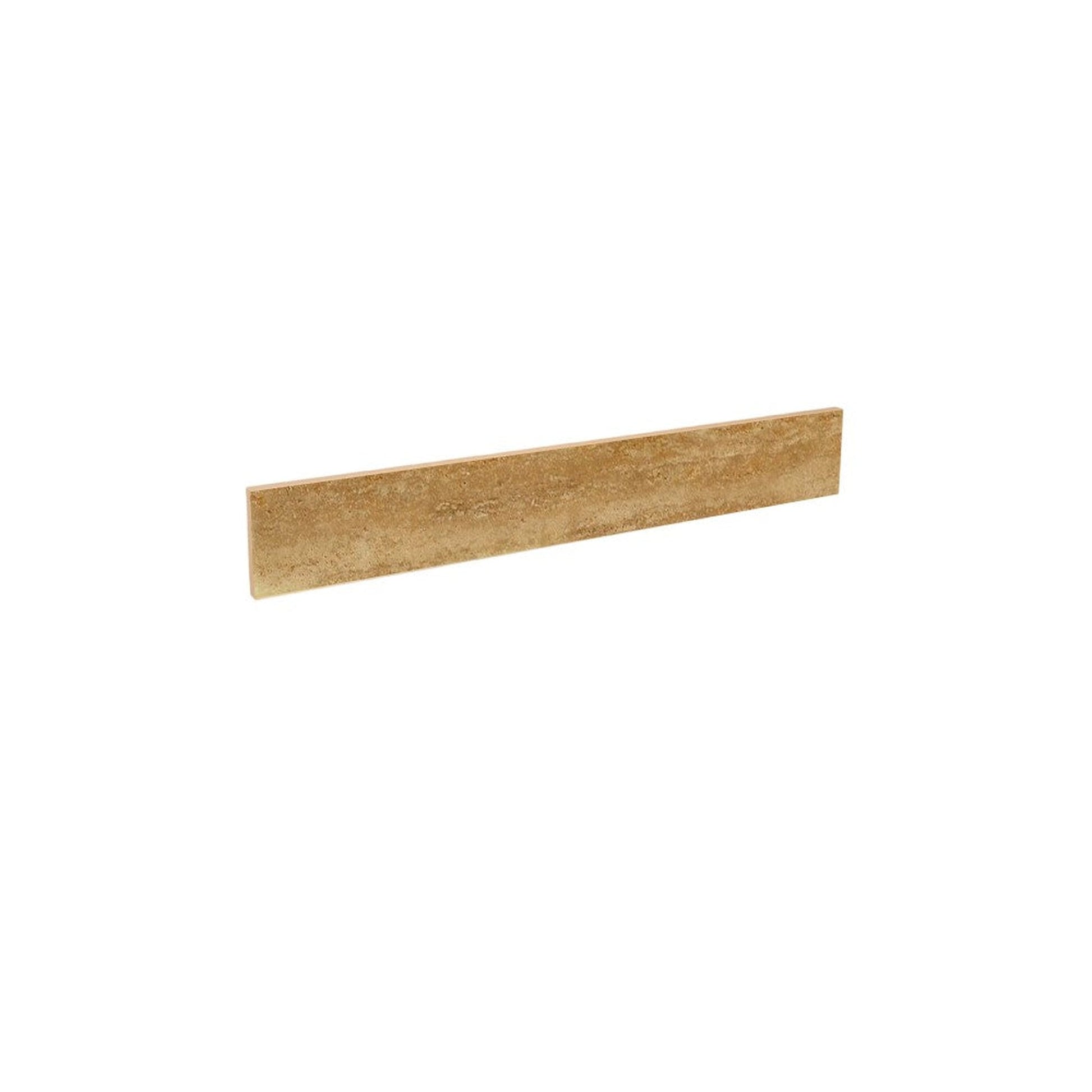 Bellaterra Home 21" x 4" Travertine Sidesplash