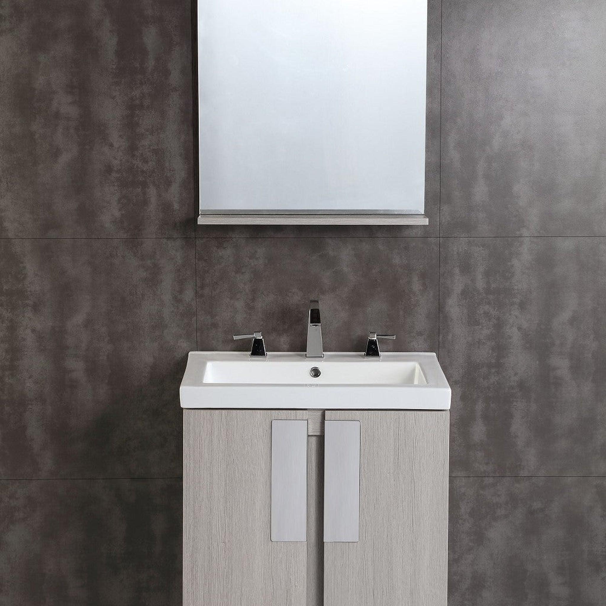 Bellaterra Home Wall Mount Vanity Set - Thumbnail 4