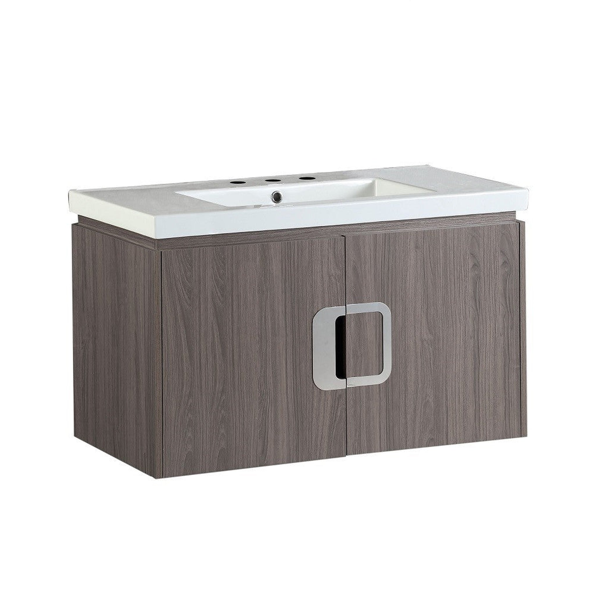 Bellaterra Home Wall Mount Vanity Set - Thumbnail 5