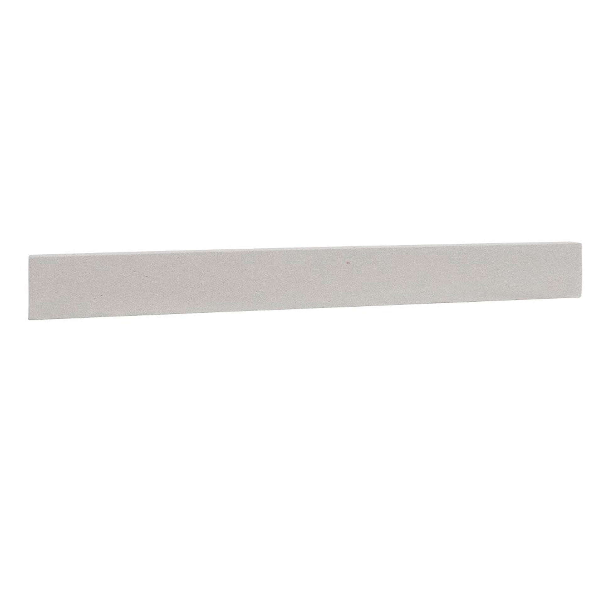 Bellaterra Home 39" x 4" Slate White Concrete Backsplash