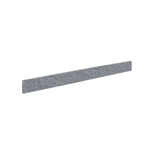 Bellaterra Home 43" x 4" Gray Granite Backsplash