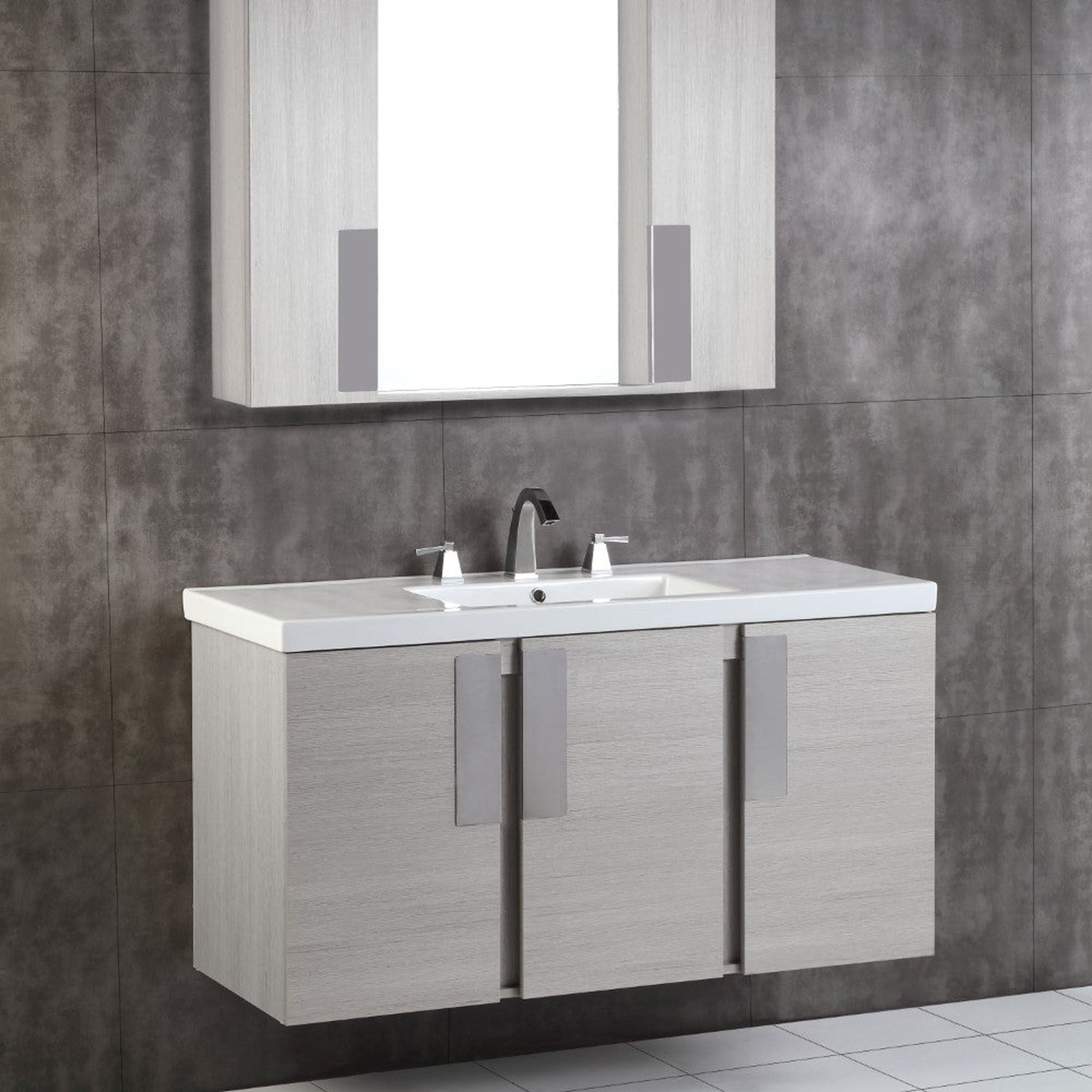 Bellaterra Home Wall Mount Vanity