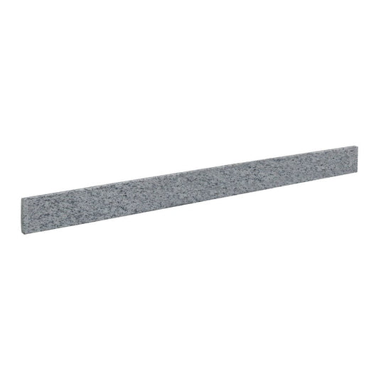 Bellaterra Home 55" x 4" Gray Granite Backsplash