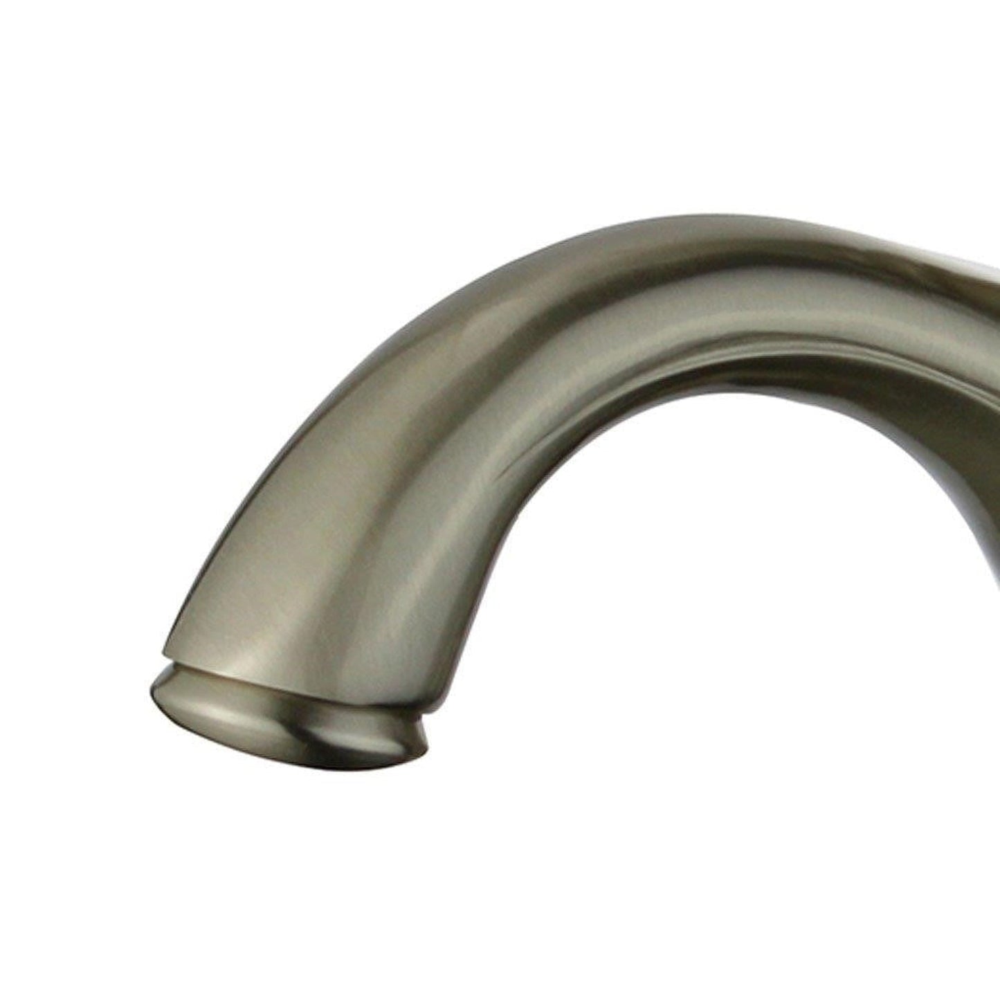 Bellaterra Home Barcelona 6" Single-Hole and Single Handle Brushed Nickel Bathroom Faucet With Overflow Drain