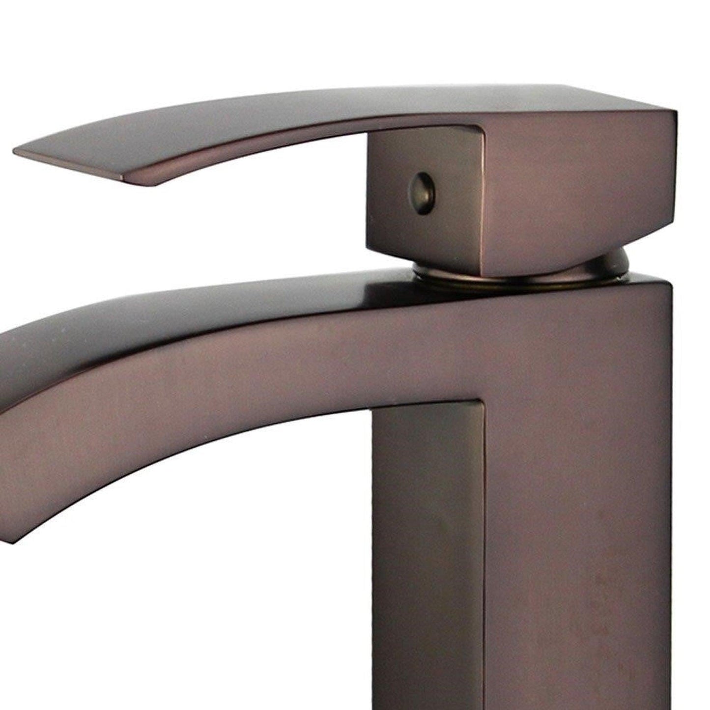 Bellaterra Home Cordoba 7" Single-Hole and Single Handle Oil Rubbed Bronze Bathroom Faucet