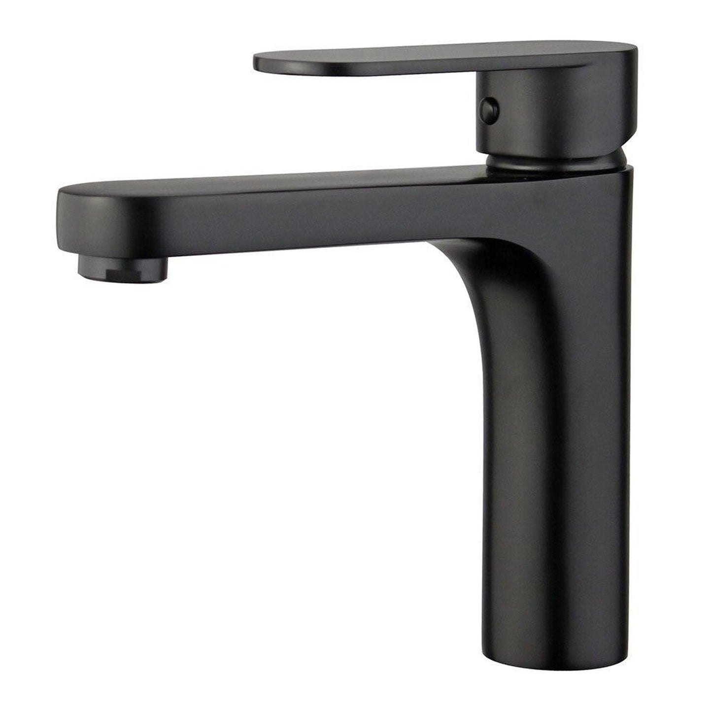 Bellaterra Home Donostia 7" Single-Hole and Single Handle New Black Bathroom Faucet