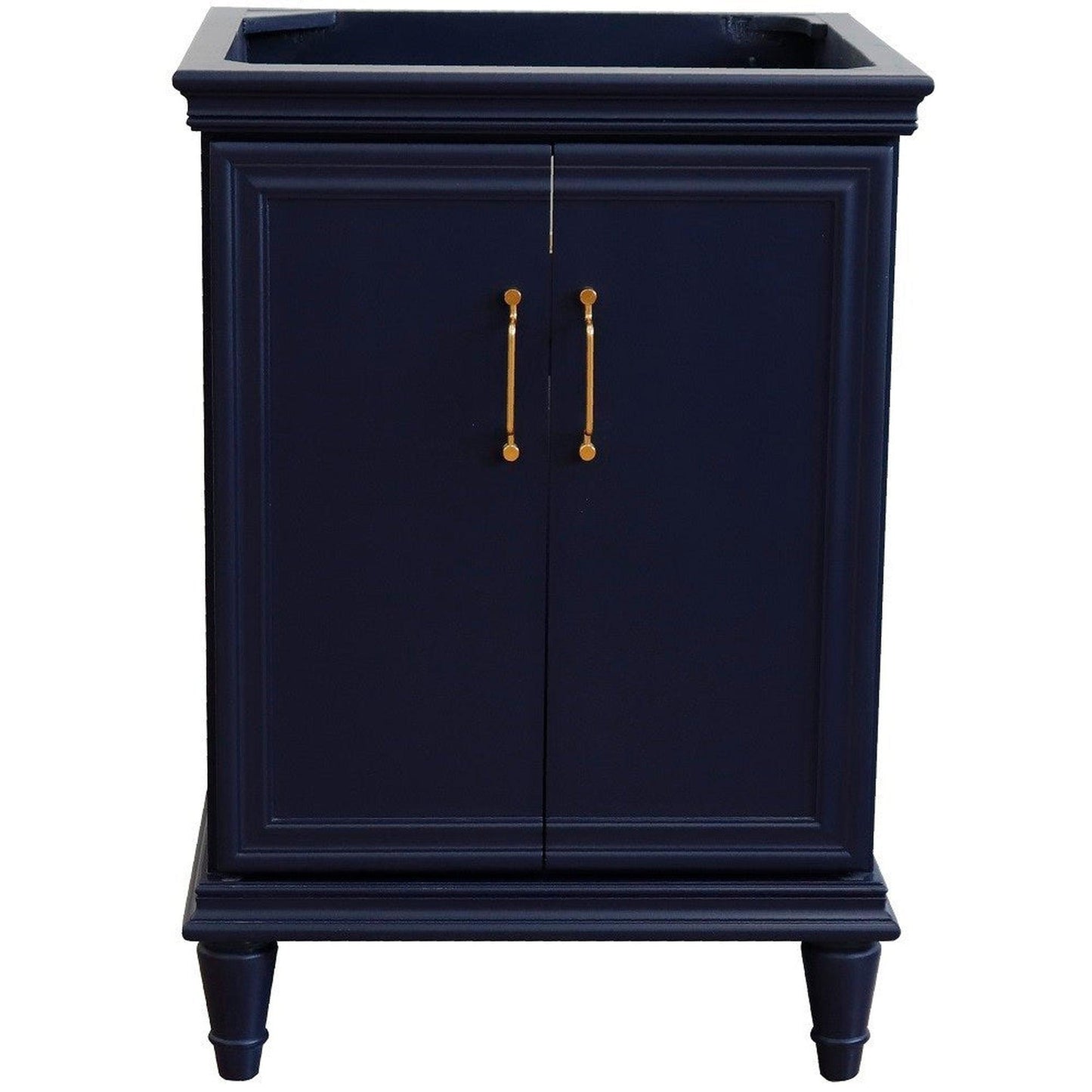 Bellaterra Home Forli 24" 2-Door 1-Drawer Blue Freestanding Vanity Base