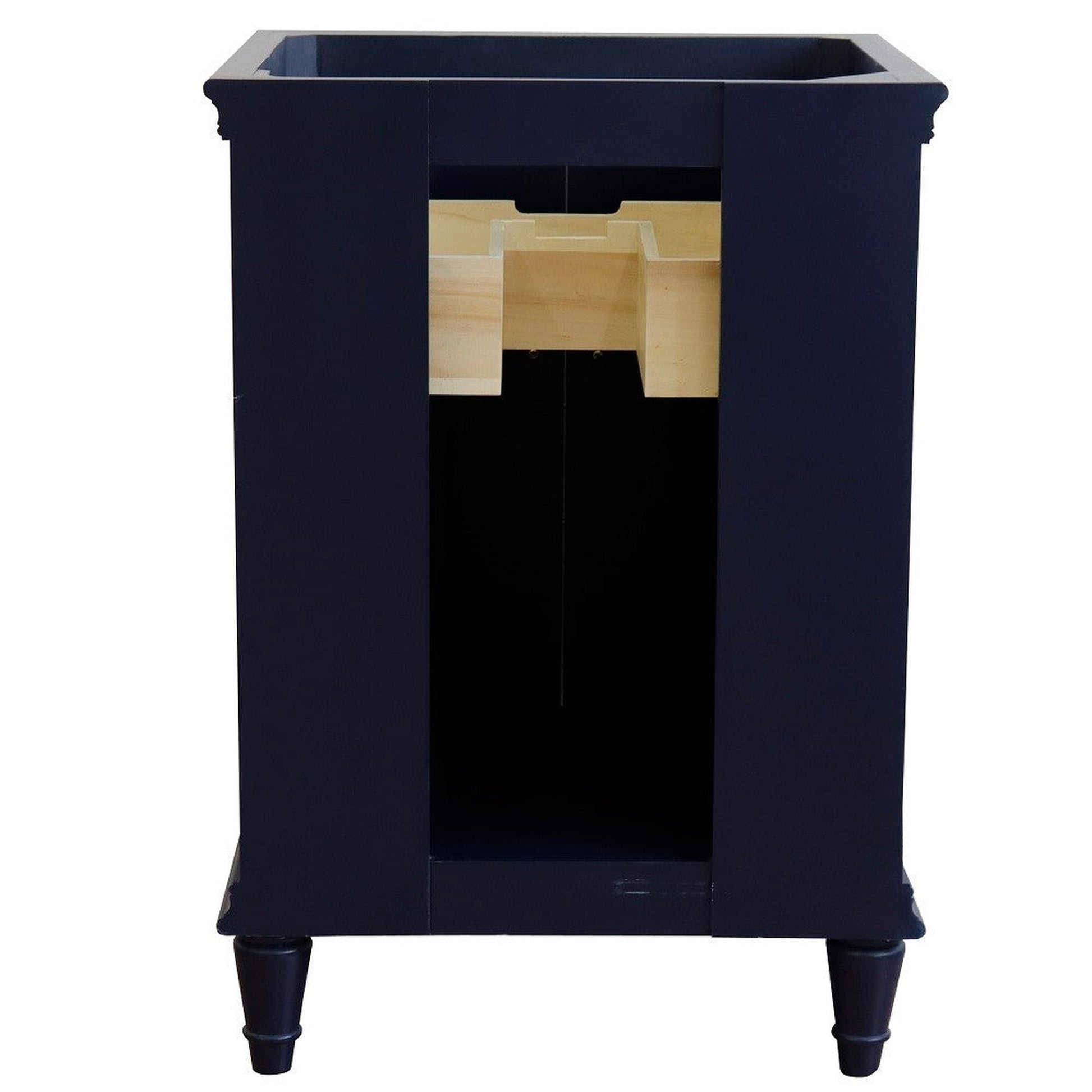 Bellaterra Home Forli 24" 2-Door 1-Drawer Blue Freestanding Vanity Base