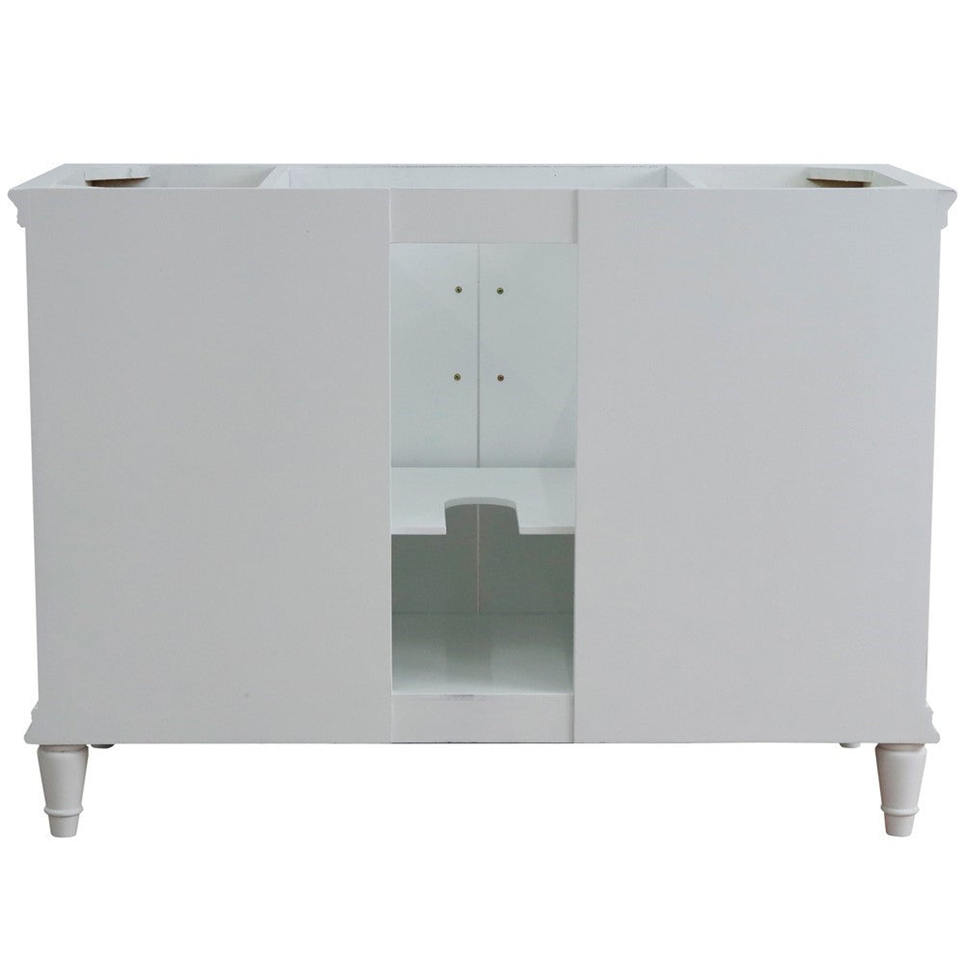 Bellaterra Home Forli 48" 2-Door 6-Drawer White Freestanding Single Vanity Base