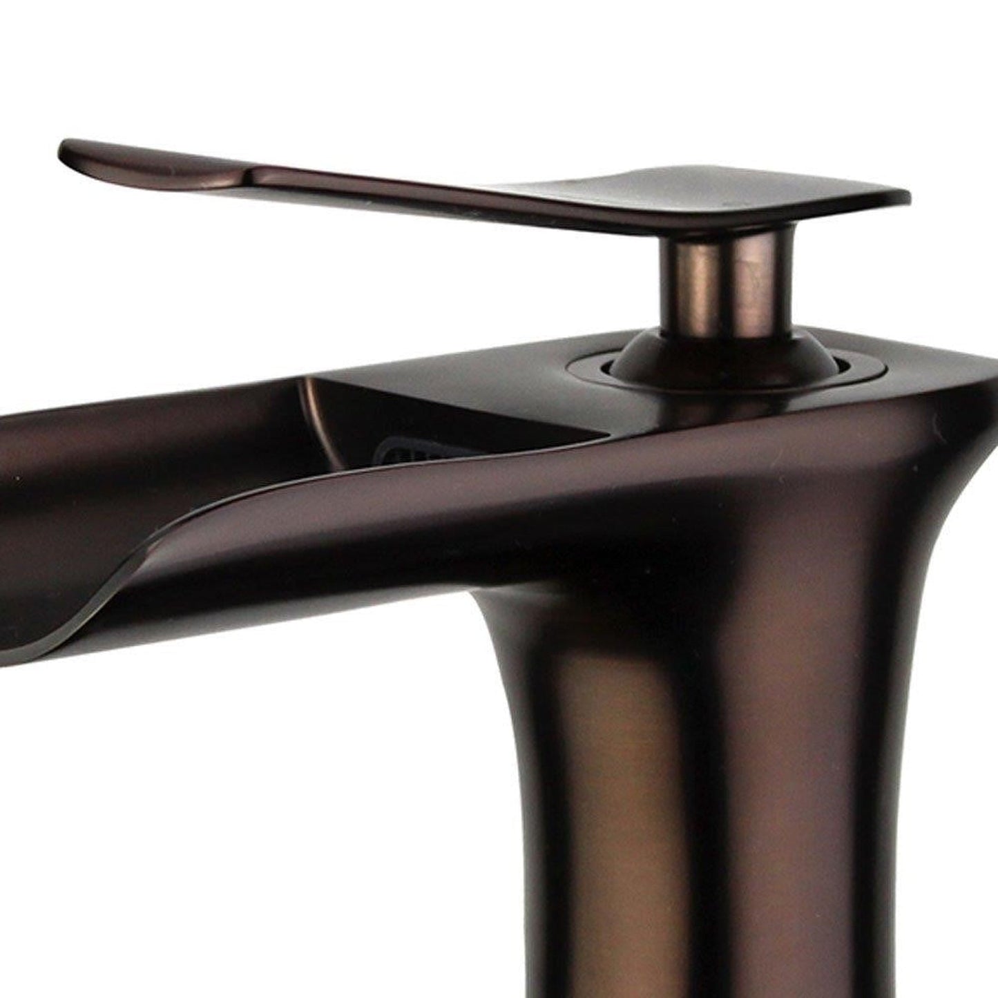 Bellaterra Home Logrono 7" Single-Hole and Single Handle Oil Rubbed Bronze Bathroom Faucet