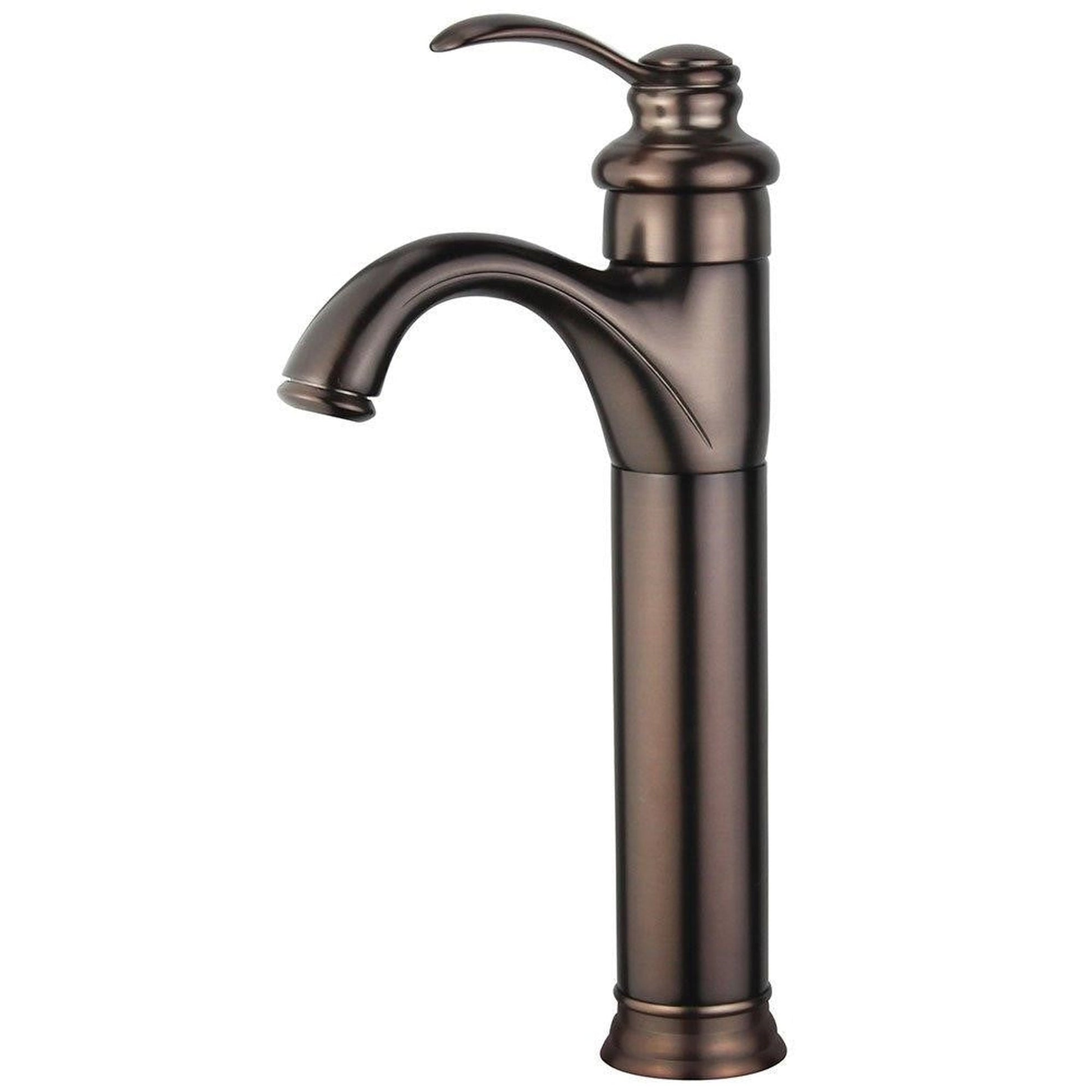 Bellaterra Home Madrid 12" Single-Hole and Single Handle Oil Rubbed Bronze Bathroom Faucet
