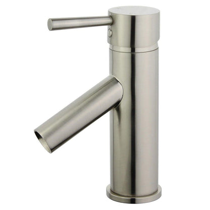 Bellaterra Home Malaga 7" Single-Hole and Single Handle Brushed Nickel Bathroom Faucet
