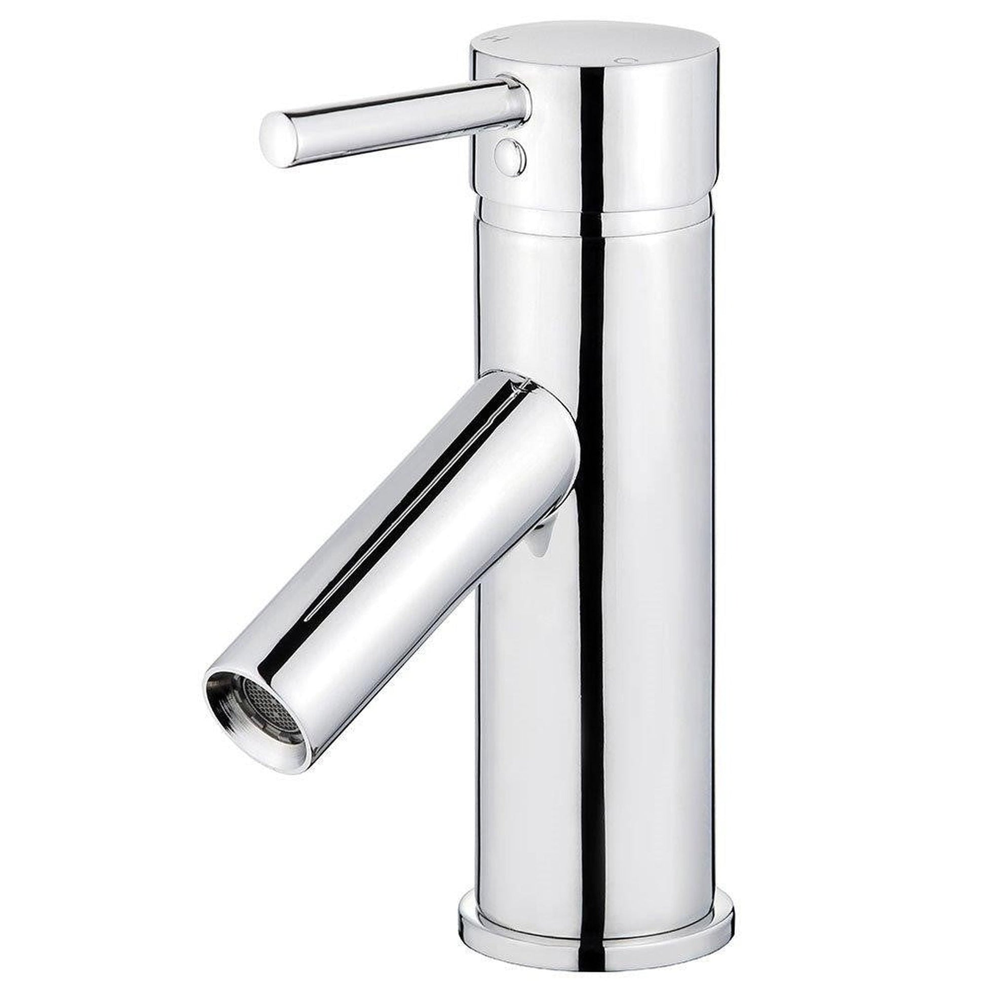 Bellaterra Home Malaga 7" Single-Hole and Single Handle Polished Chrome Bathroom Faucet