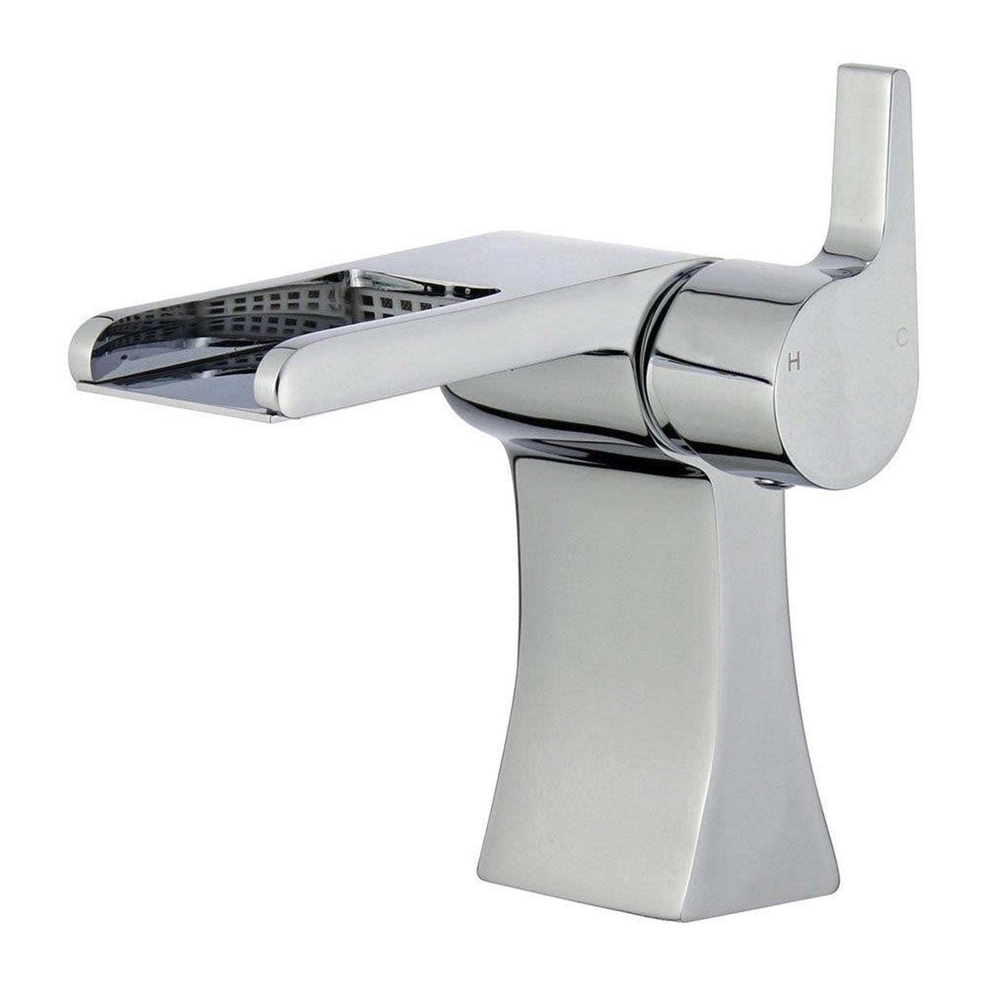 Bellaterra Home Salamanca 7" Single-Hole and Single Handle Polished Chrome Bathroom Faucet