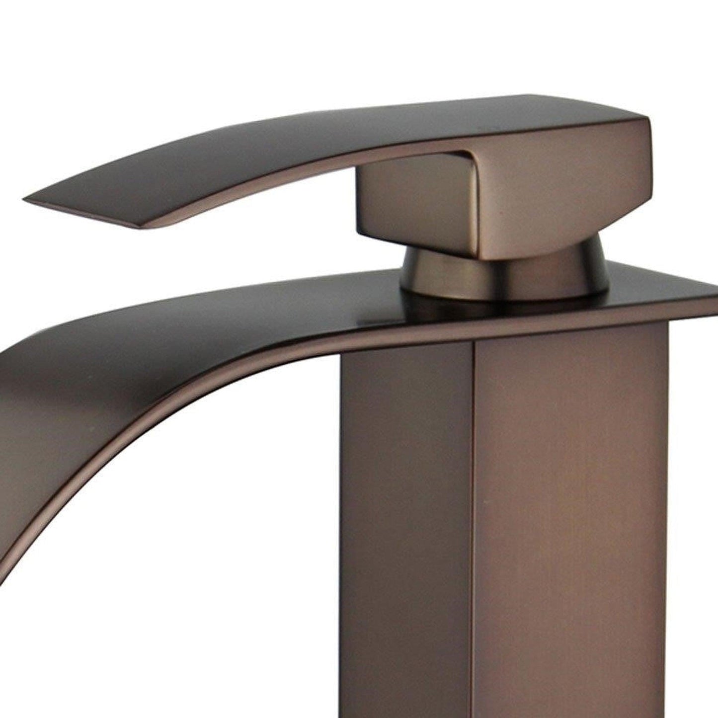 Bellaterra Home Santiago 7" Single-Hole and Single Handle Oil Rubbed Bronze Bathroom Faucet