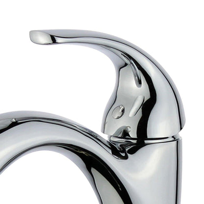 Bellaterra Home Seville 8" Single-Hole and Single Handle Polished Chrome Bathroom Faucet