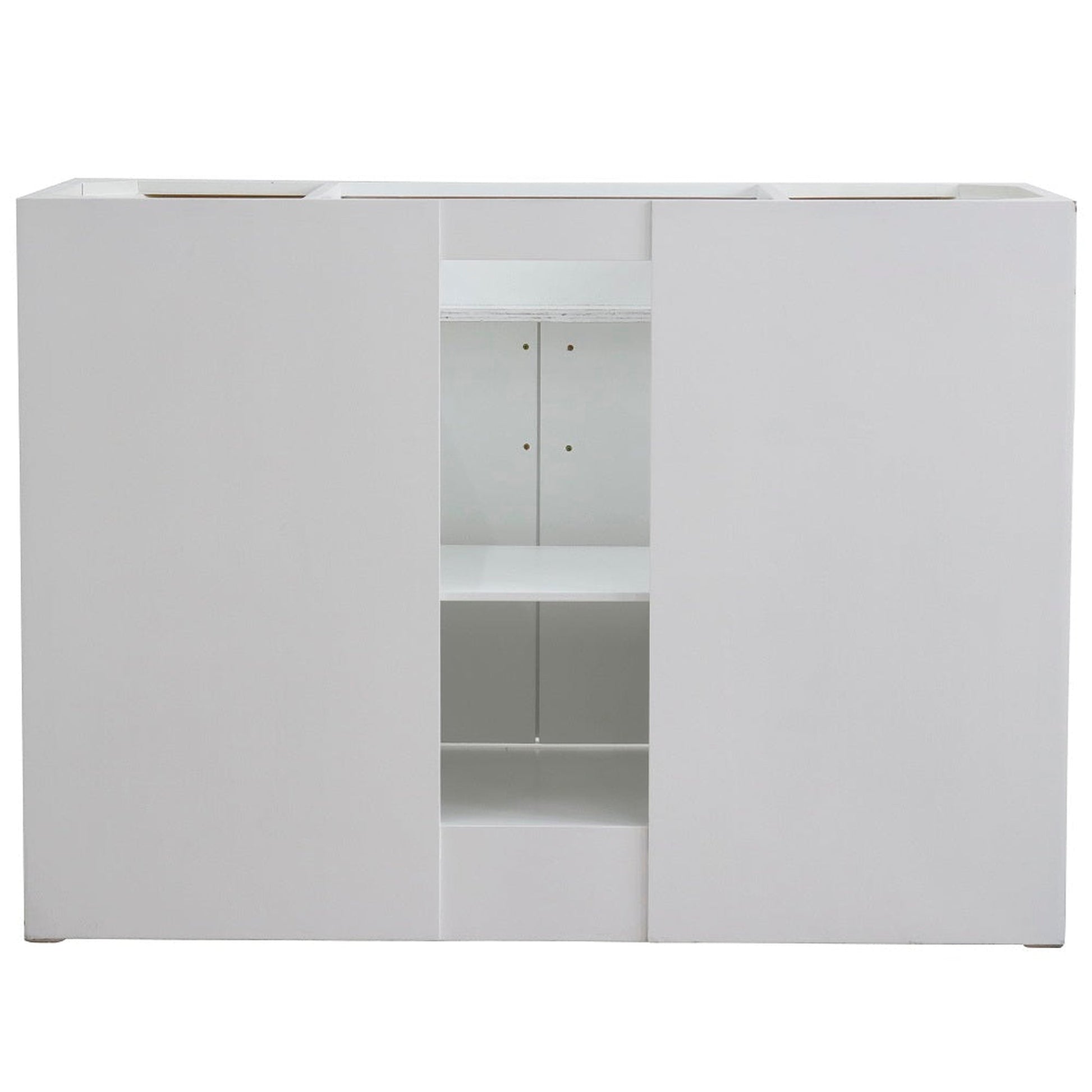 Bellaterra Home Terni 48" 2-Door 6-Drawer White Freestanding Vanity Base