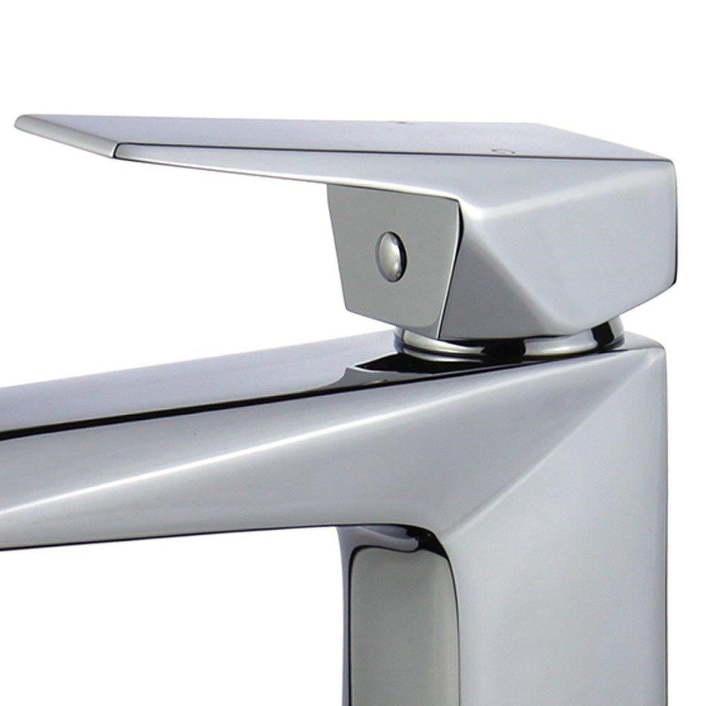 Bellaterra Home Valencia 7" Single-Hole and Single Handle Polished Chrome Bathroom Faucet