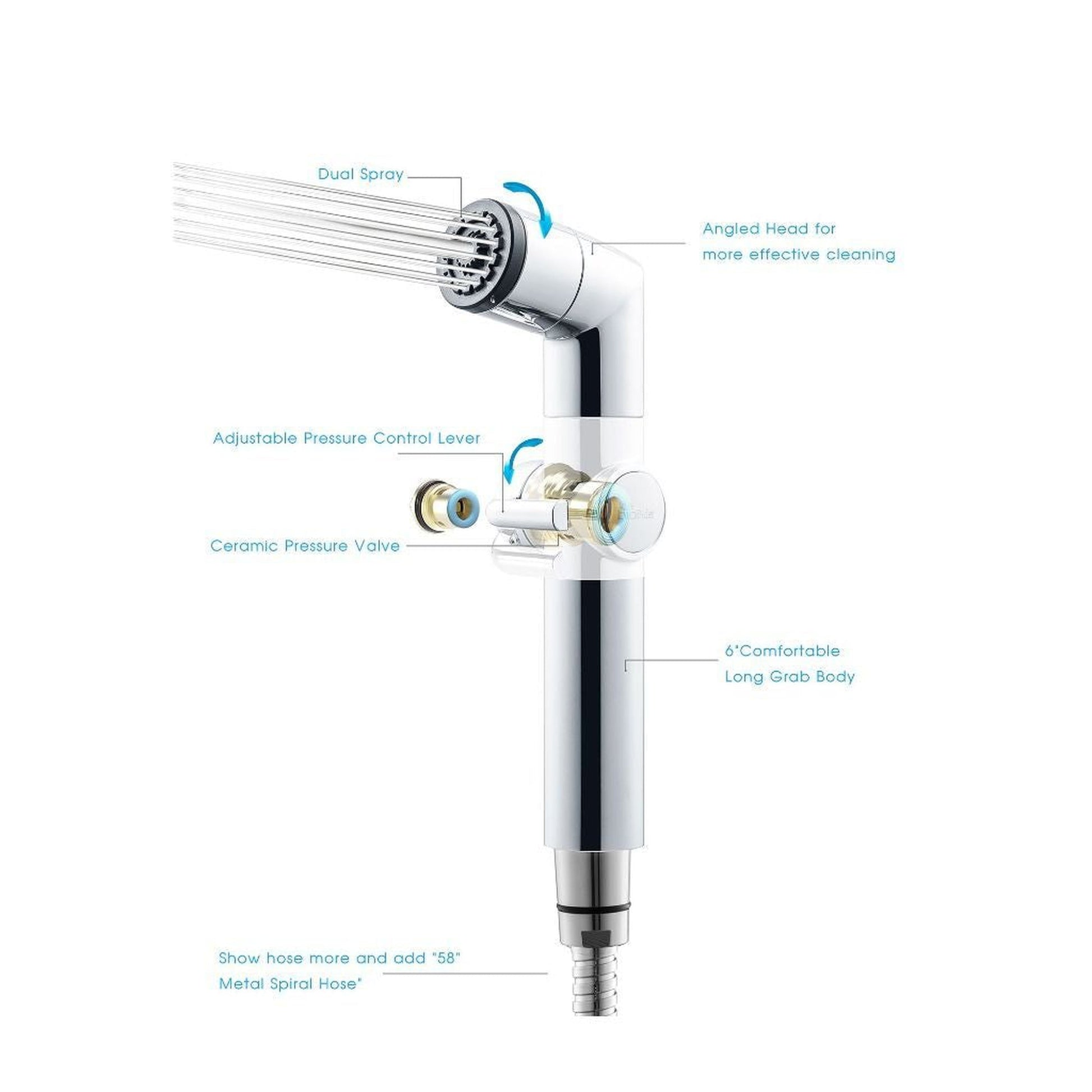 garden sprayer bidet Bio Bidet A1 Handheld Bidet Sprayer