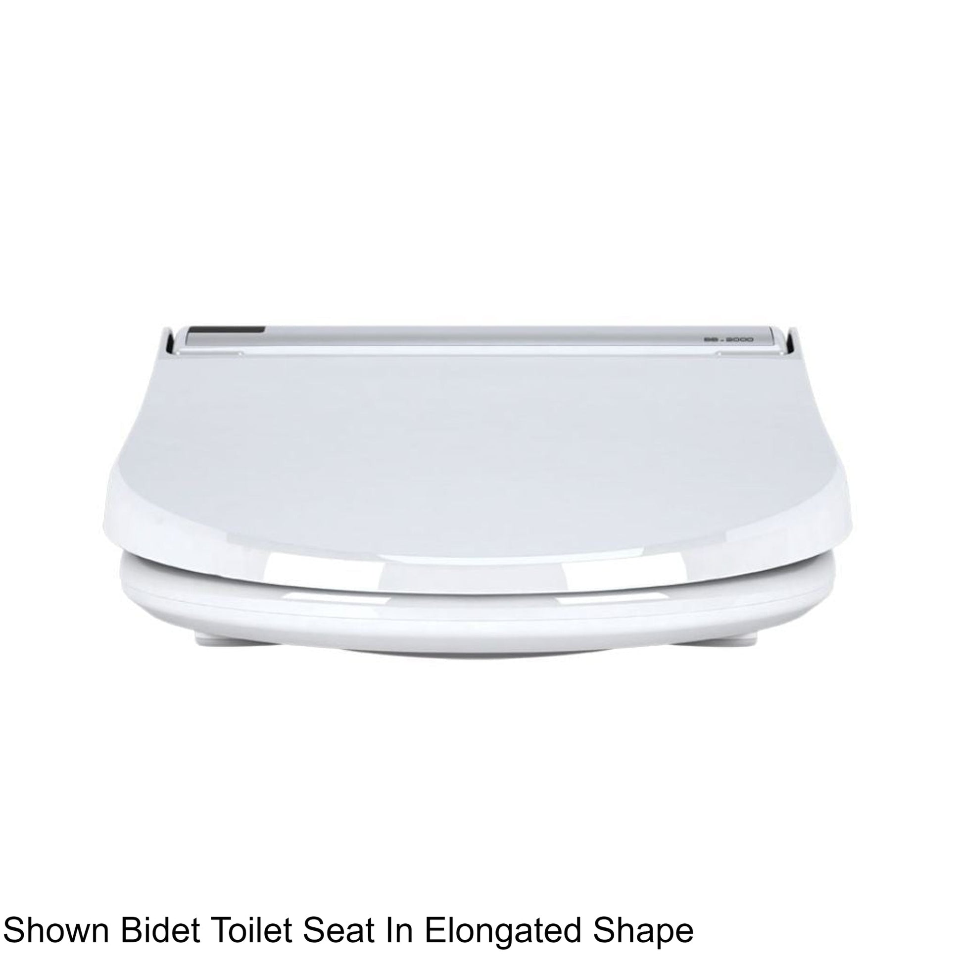 Bio Bidet Bliss BB-2000 15" White Round Premier Class Bidet Toilet Seat With Hybrid Heating Technology And Wireless Remote Control