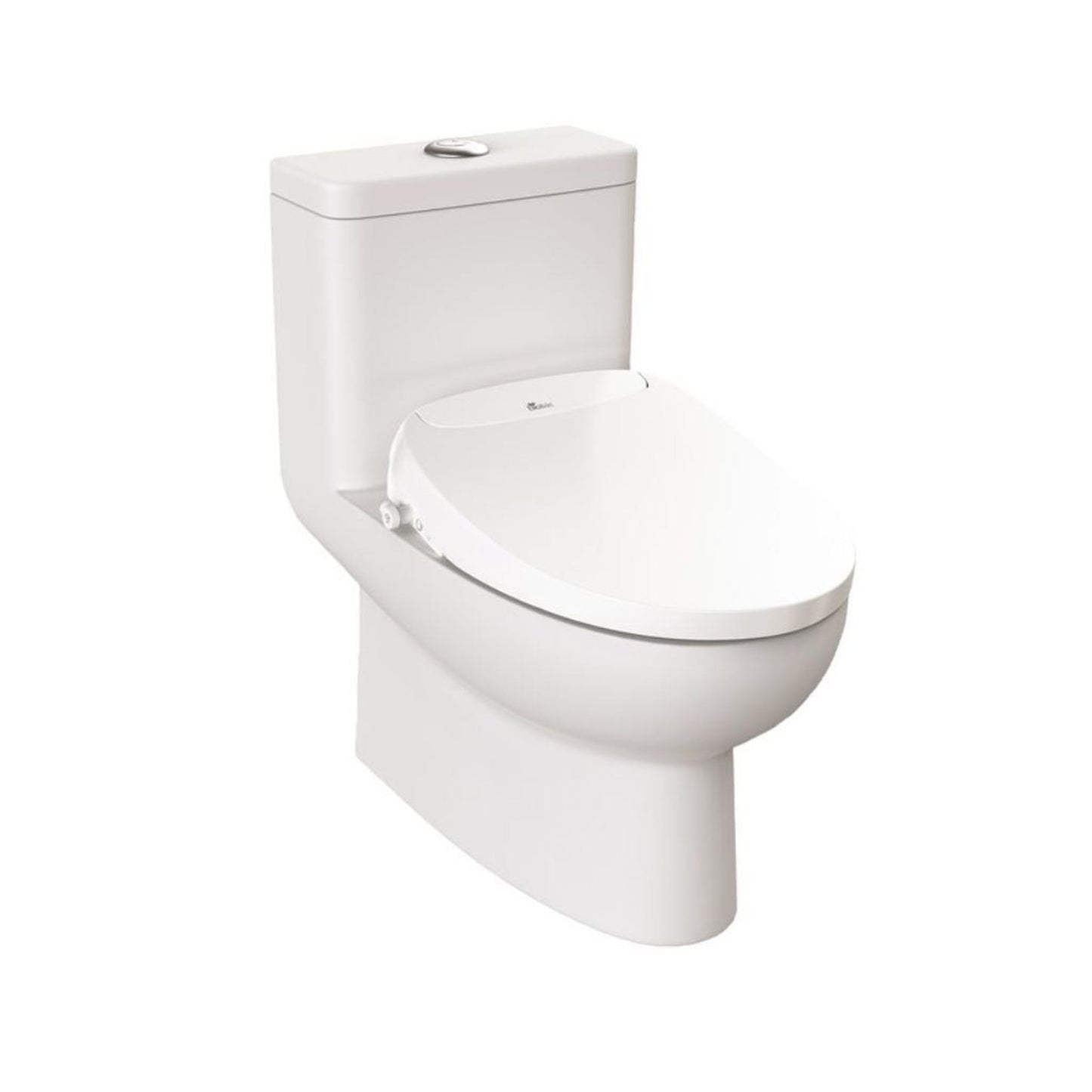 Bio Bidet Discovery DLS 16" White Elongated Bidet Toilet Seat With Built-in UV Sterilizer And Wireless Remote Control