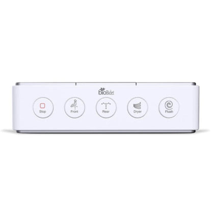 Bio Bidet Discovery DLX 16" White Elongated Smart Bidet Toilet With Powerful Technology Combination And Wireless Remote Control