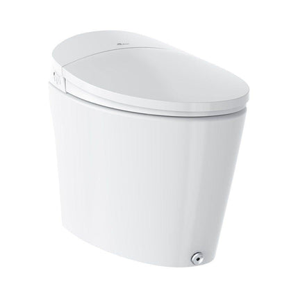 Bio Bidet Discovery DLX 16" White Elongated Smart Bidet Toilet With Powerful Technology Combination And Wireless Remote Control