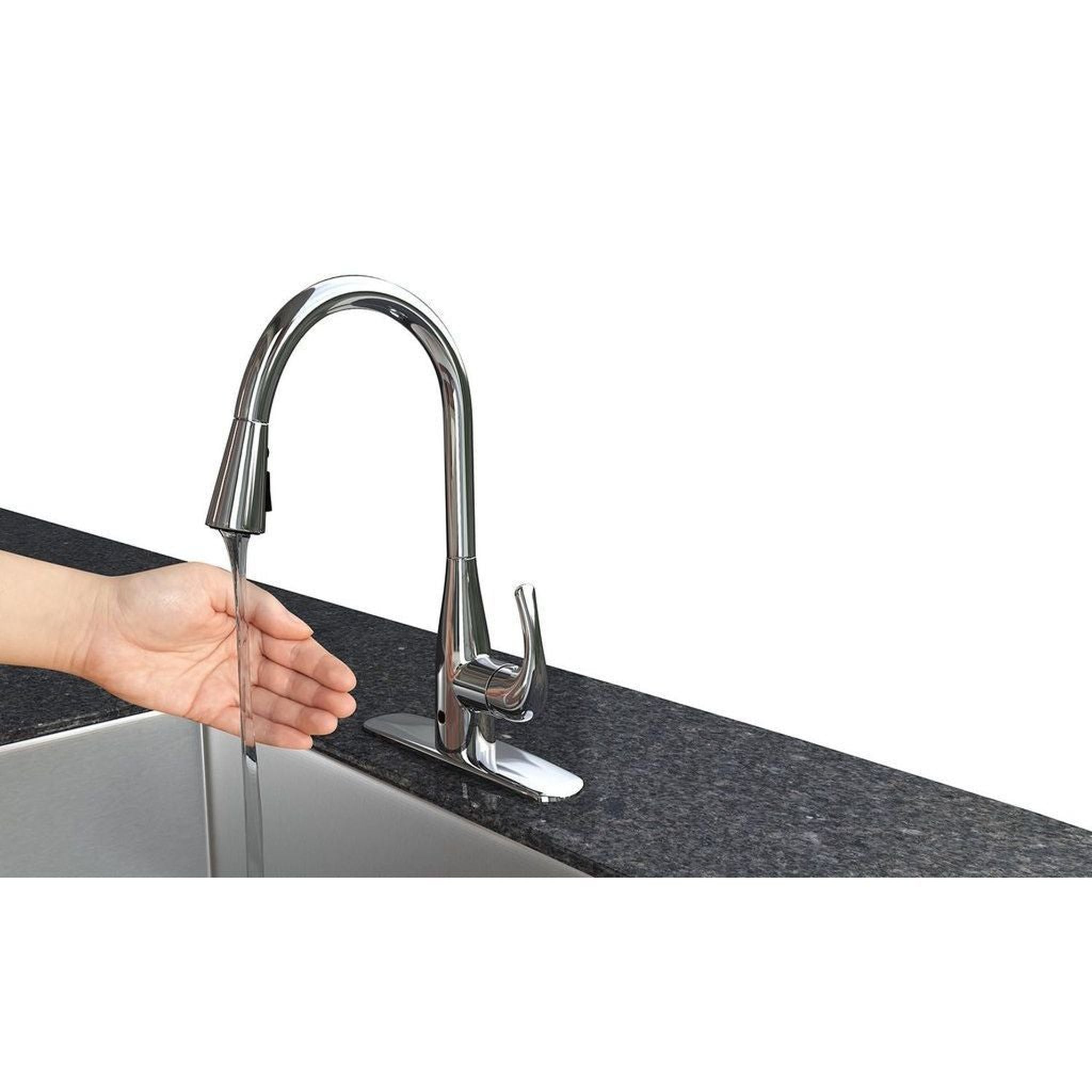 FLOW Motion outlet Activated Single-Handle Pull