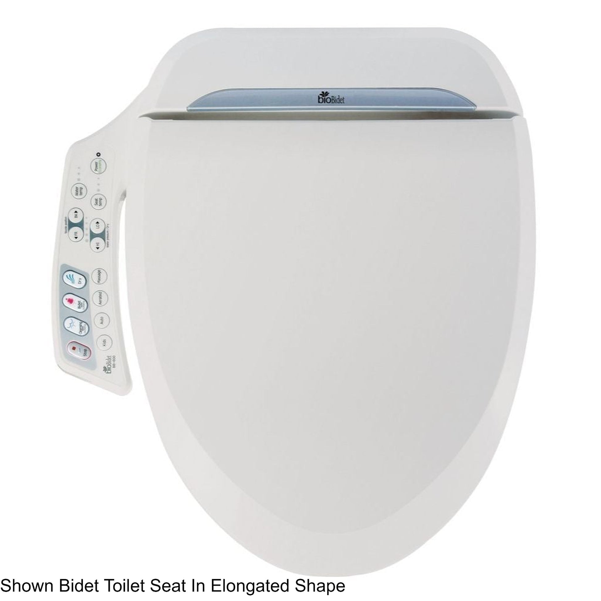 Bio Bidet Ultimate BB-600 18" White Round Advanced Bidet Toilet