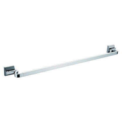 Blossom 200 Series 24" x 2" Chrome Brass Single Towel Bar