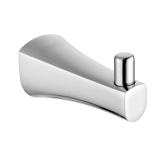 Blossom 400 Series 1" x 2" Chrome Brass Robe Hook