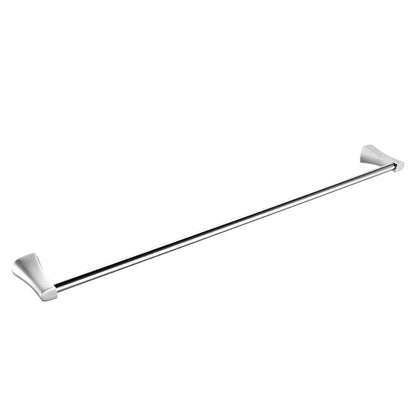 Blossom 400 Series 25" x 1" Chrome Brass Single Towel Bar