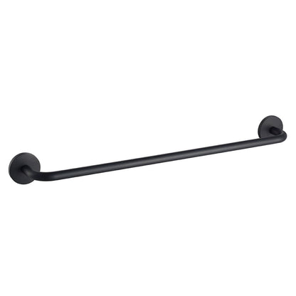 Blossom 500 Series 26" x 3" Matte Black Brass Single Towel Bar