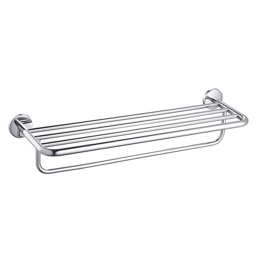 Blossom 500 Series 26" x 5" Chrome Brass Towel Rack