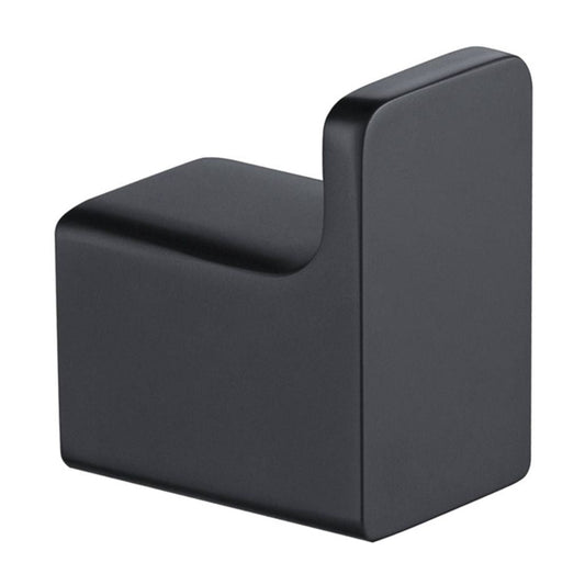 Blossom 600 Series 1" x 1" Matte Black Brass Robe Hook