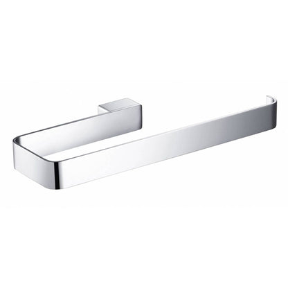 Blossom 600 Series 10" x 1" Chrome Brass Towel Bar