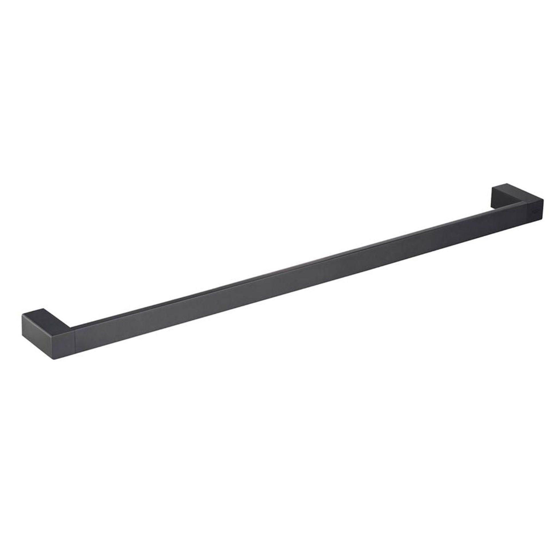 Blossom 600 Series 25" x 1" Matte Black Brass Single Towel Bar