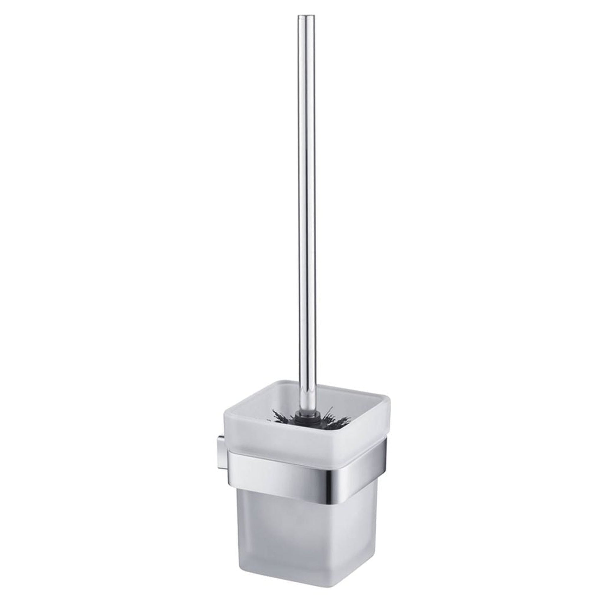 Blossom 600 Series 3" x 14" Chrome Brass Toilet Brush Holder