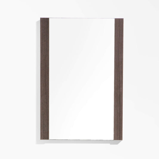 Blossom Barcelona 30" x 30" Gray Oak Wall-Mounted Rectangle Mirror