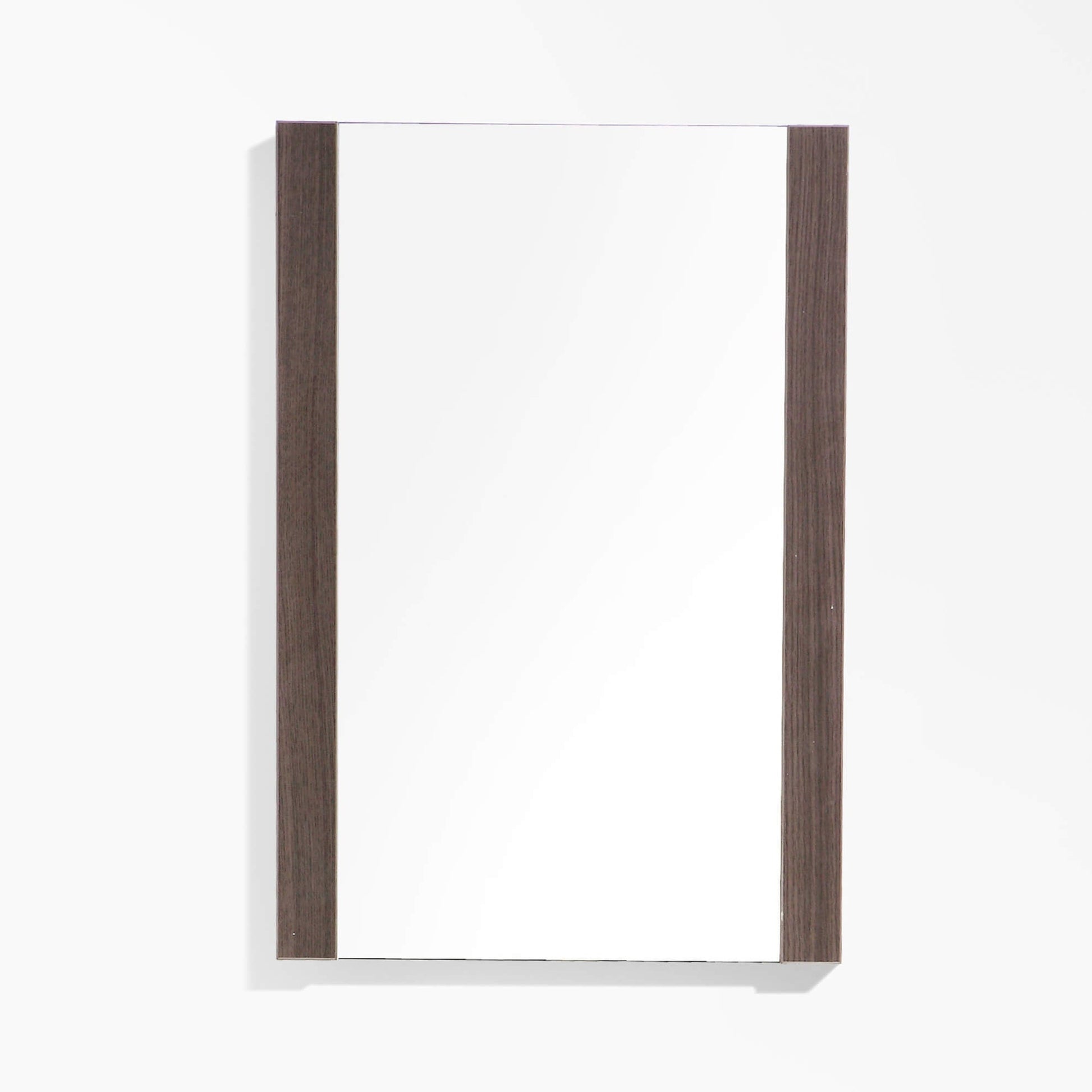Blossom Colmar 18" x 32" Gray Oak Wall-Mounted Rectangle Mirror