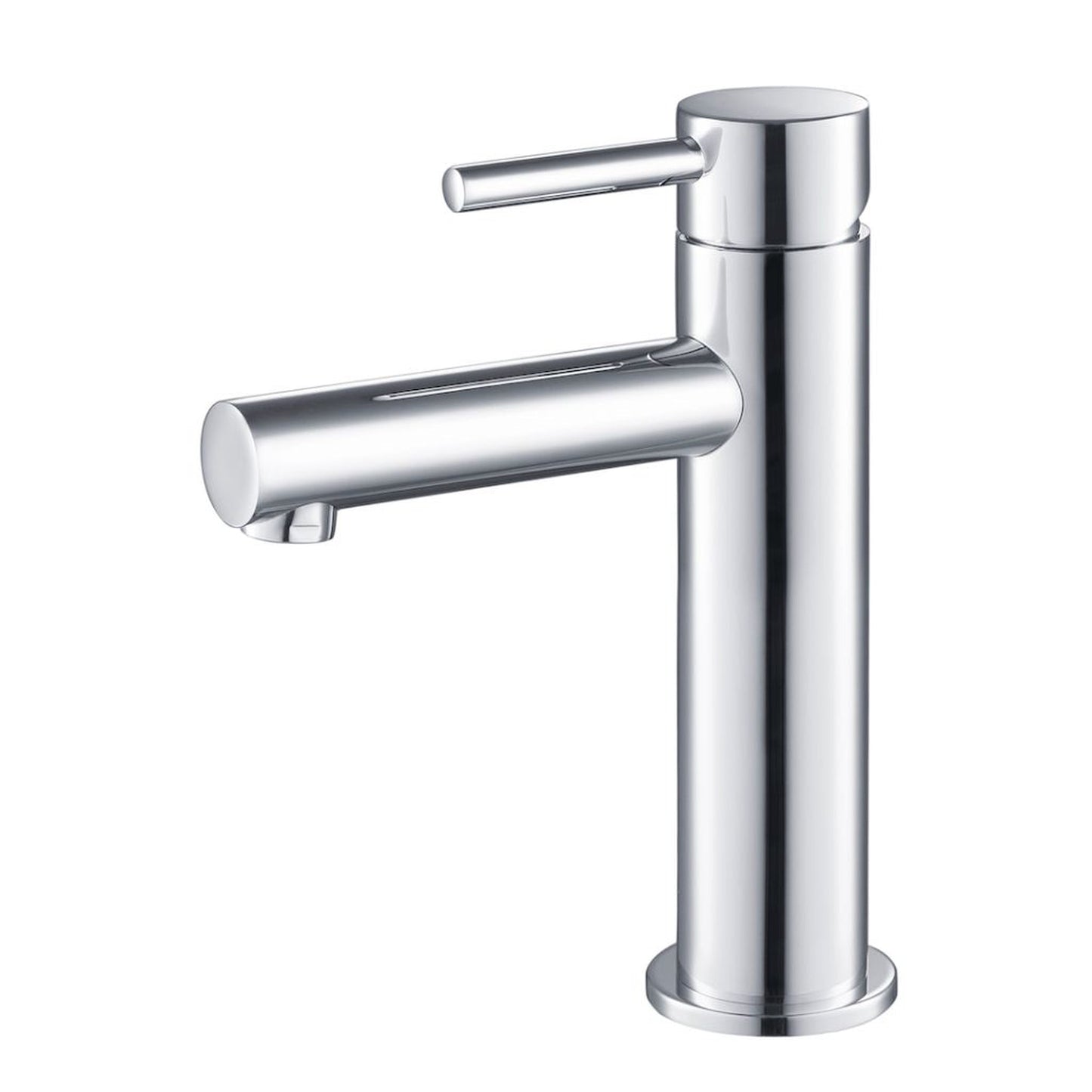 Blossom F01 116 4" x 7" Chrome Lever Handle Bathroom Sink Single Hole Faucet