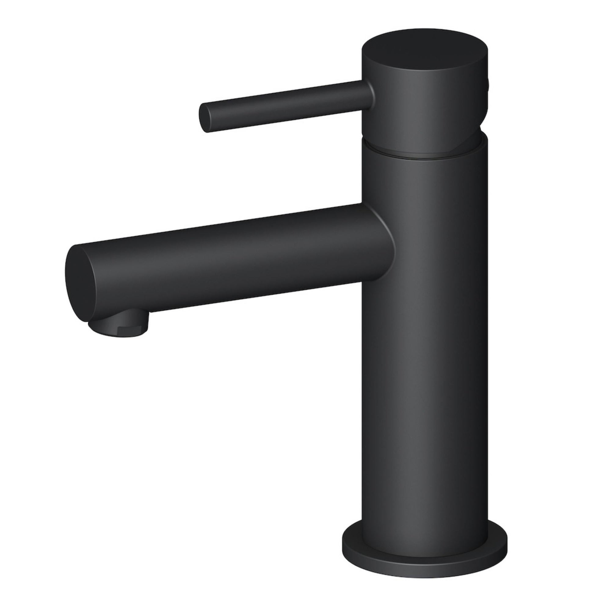 Blossom F01 116 4" x 7" Matte Black Lever Handle Bathroom Sink Single Hole Faucet