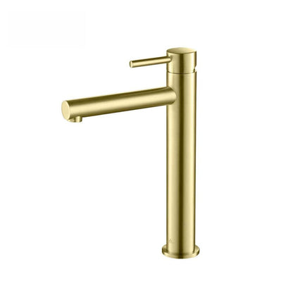 Blossom F01 117 7" x 12" Brushed Gold Lever Handle Bathroom Sink Single Hole Faucet