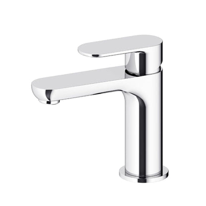 Blossom F01 119 4" x 6" Chrome Lever Handle Bathroom Sink Single Hole Faucet